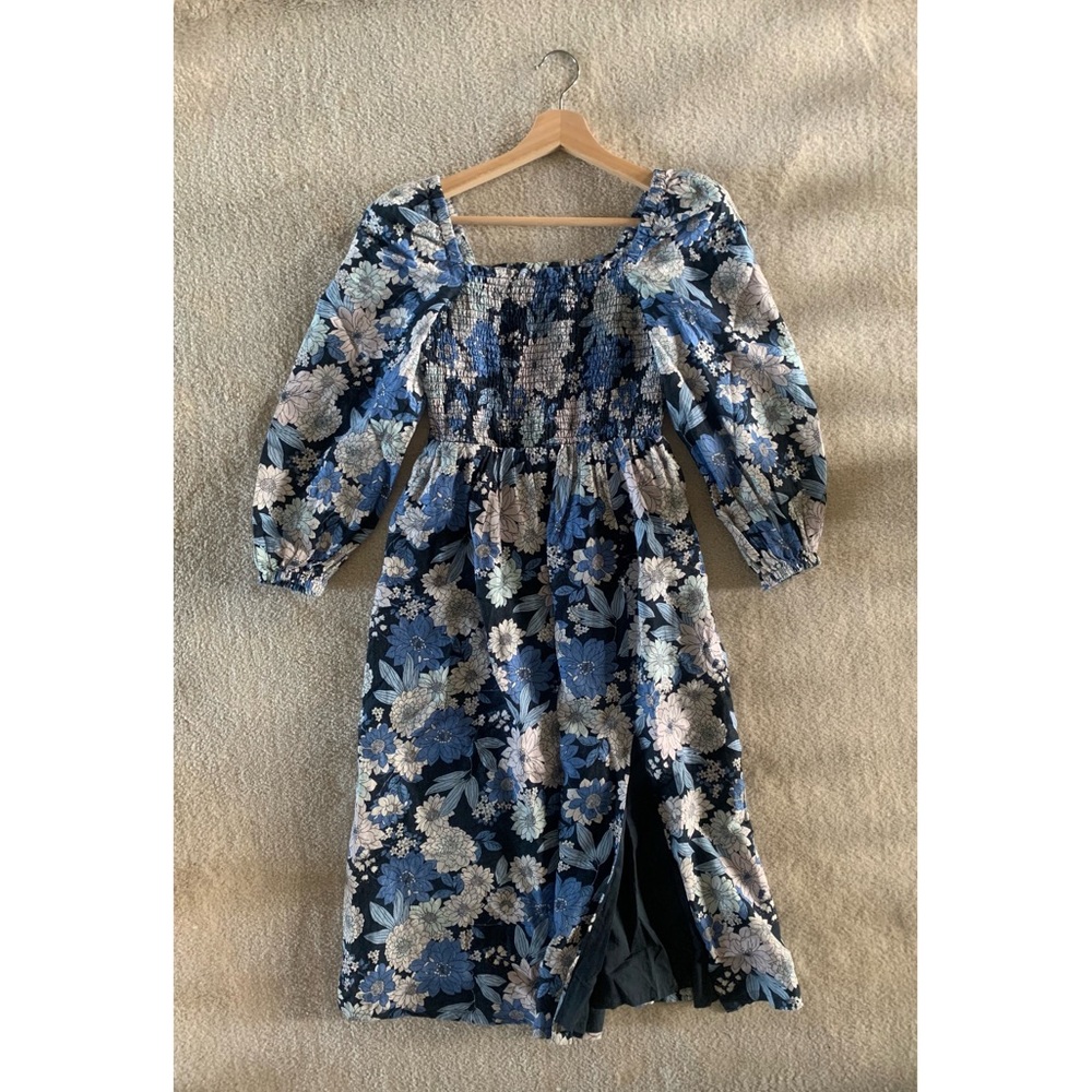🔴 J. Crew 100% Linen daydream dress in zinnia floral - Picture 4 of 11